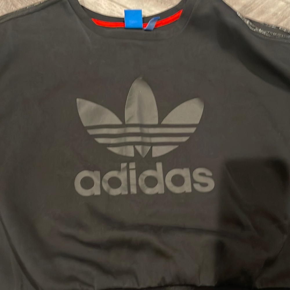 Adidas crop sweatshirt